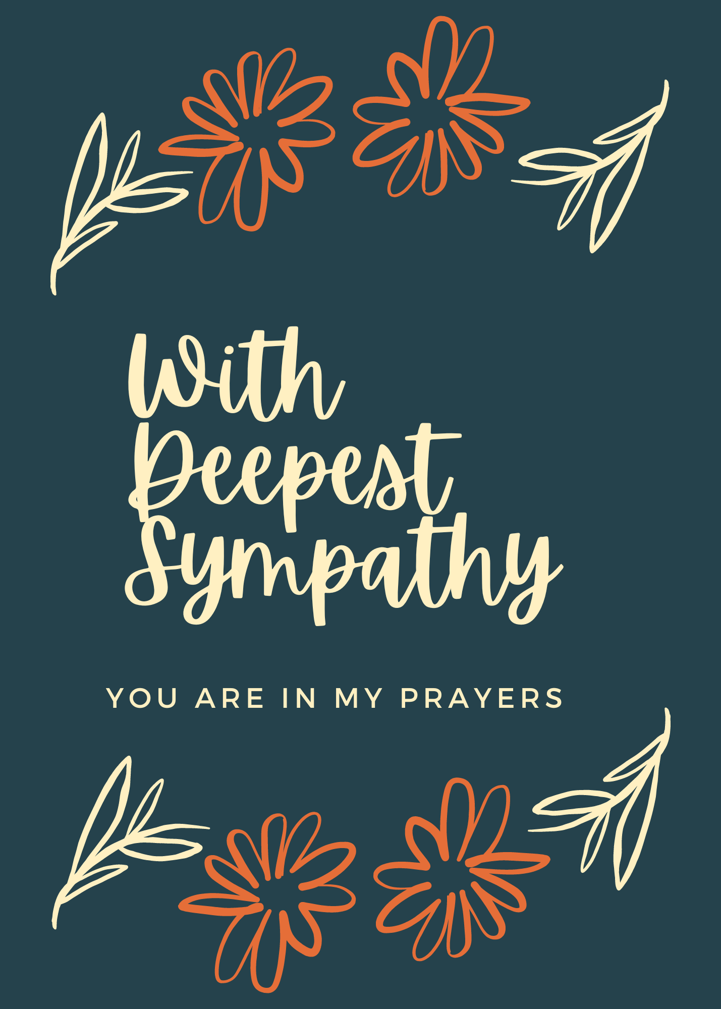 In-sympathy cards