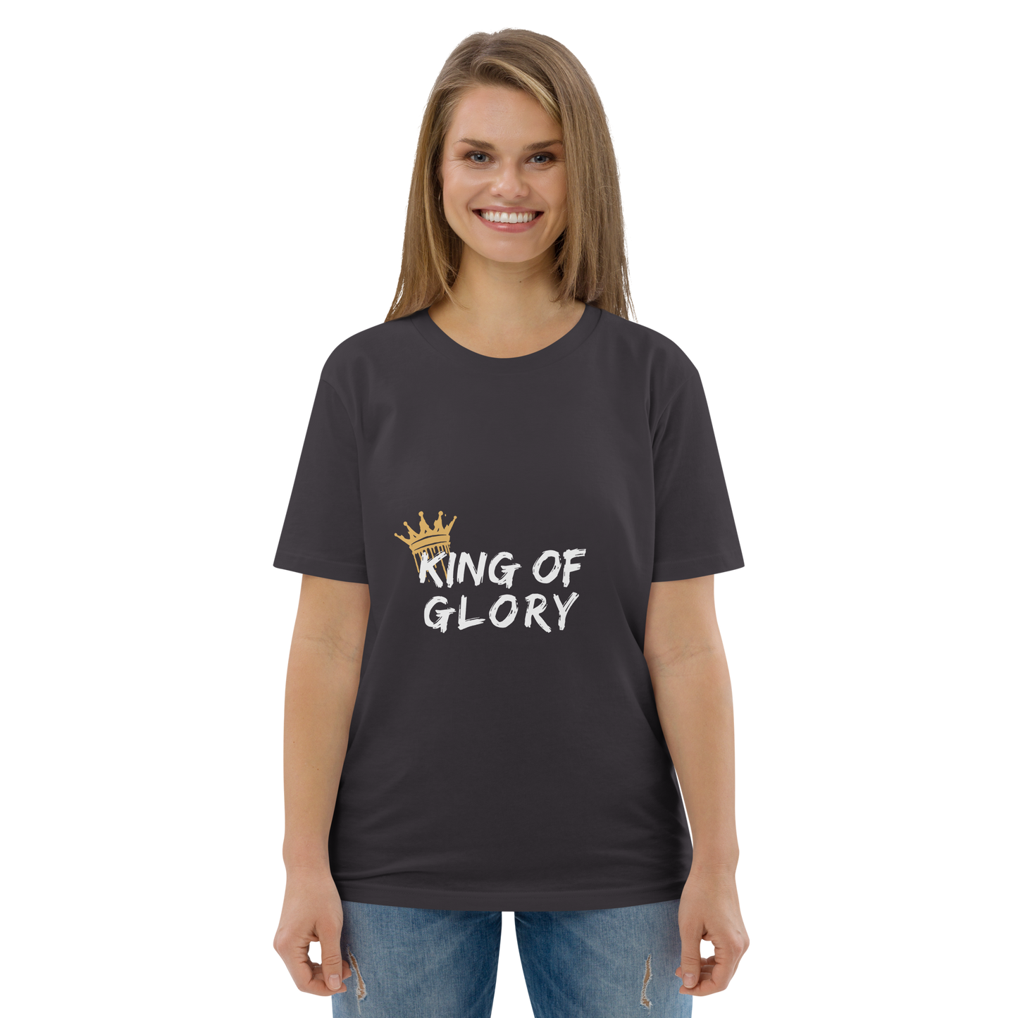 King of Glory unisex organic cotton t-shirt