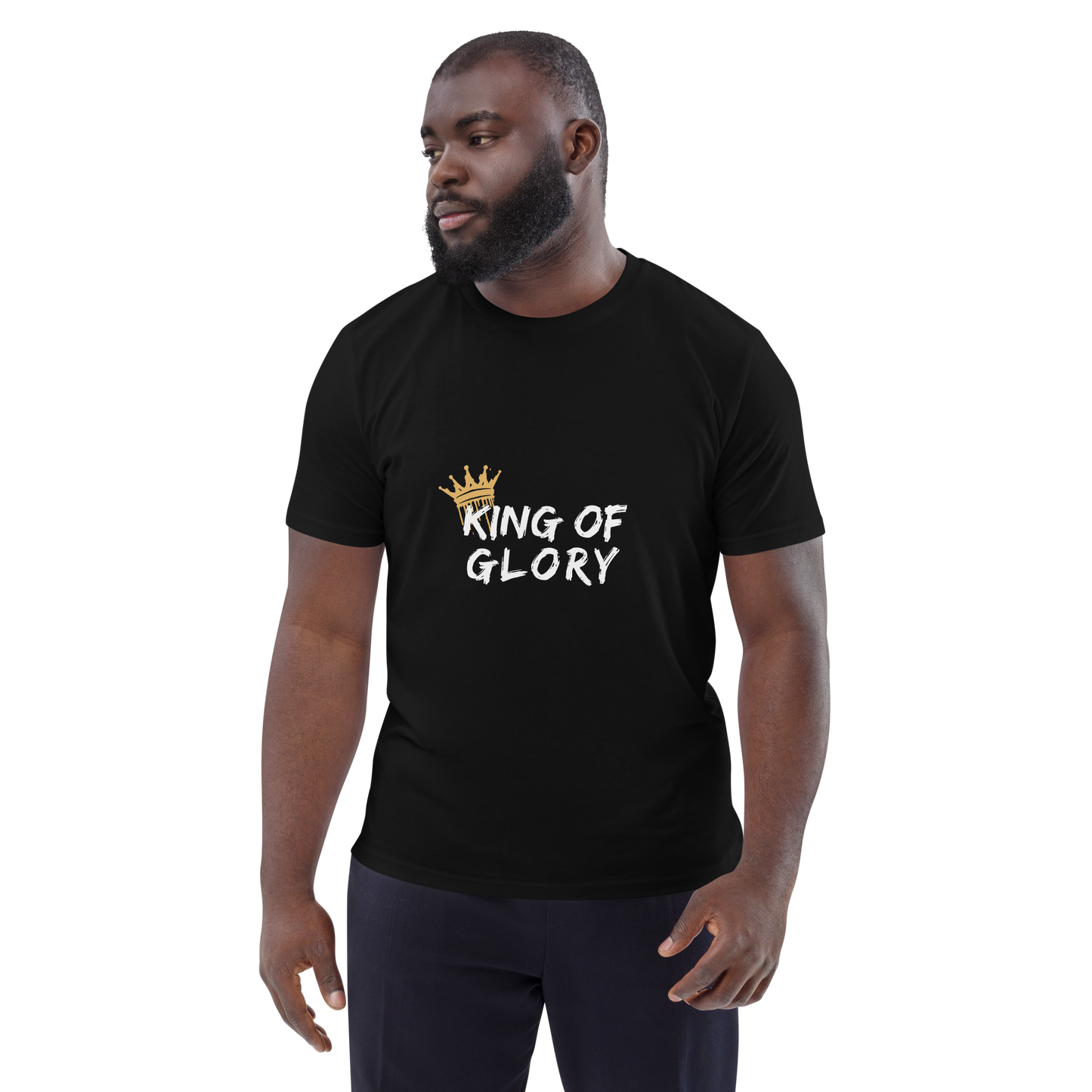 King of Glory unisex organic cotton t-shirt