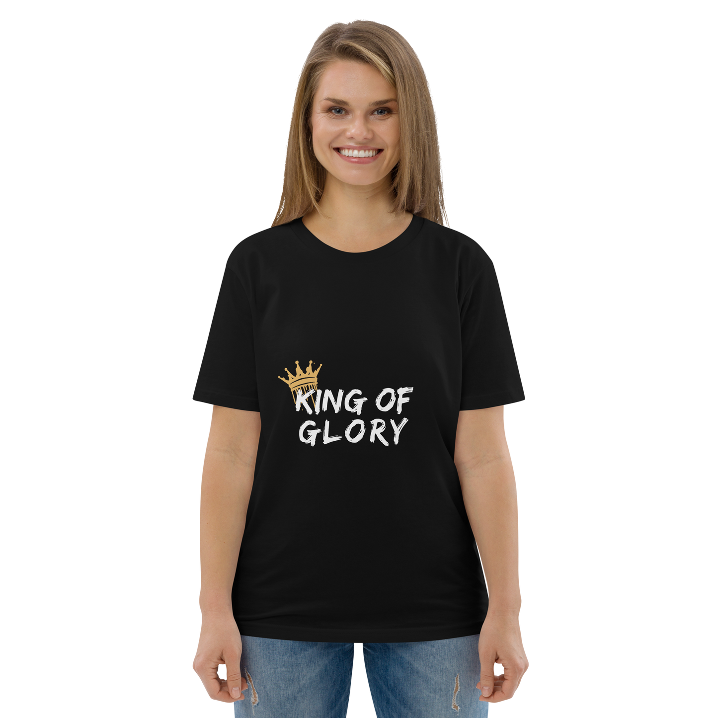 King of Glory unisex organic cotton t-shirt