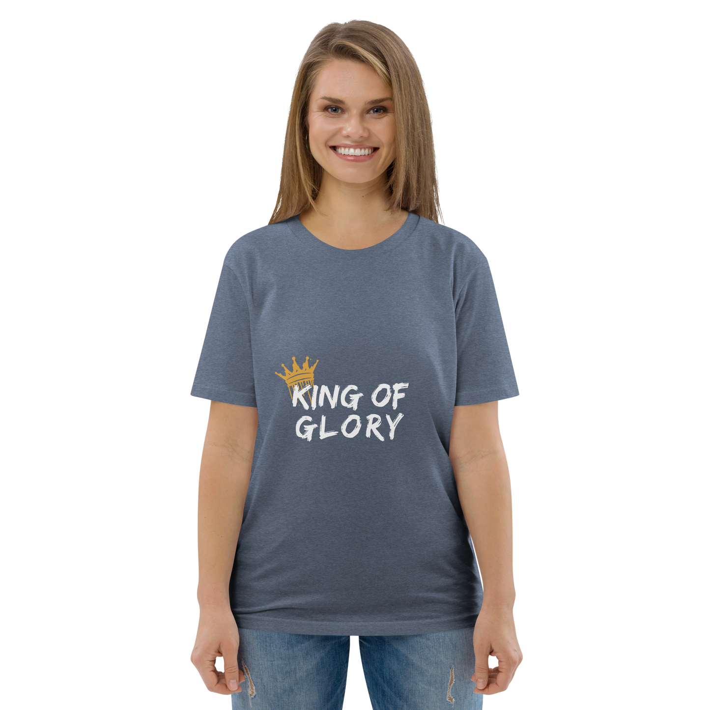 King of Glory unisex organic cotton t-shirt