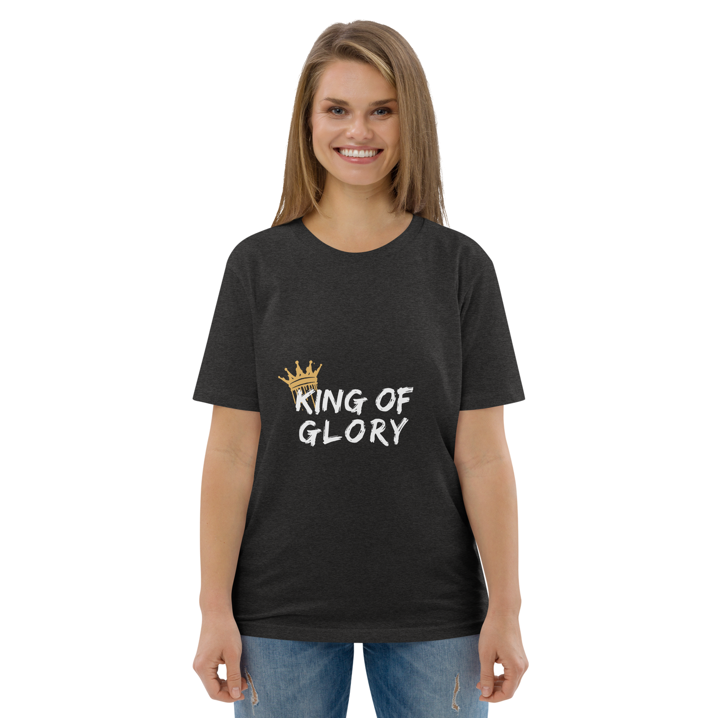 King of Glory unisex organic cotton t-shirt