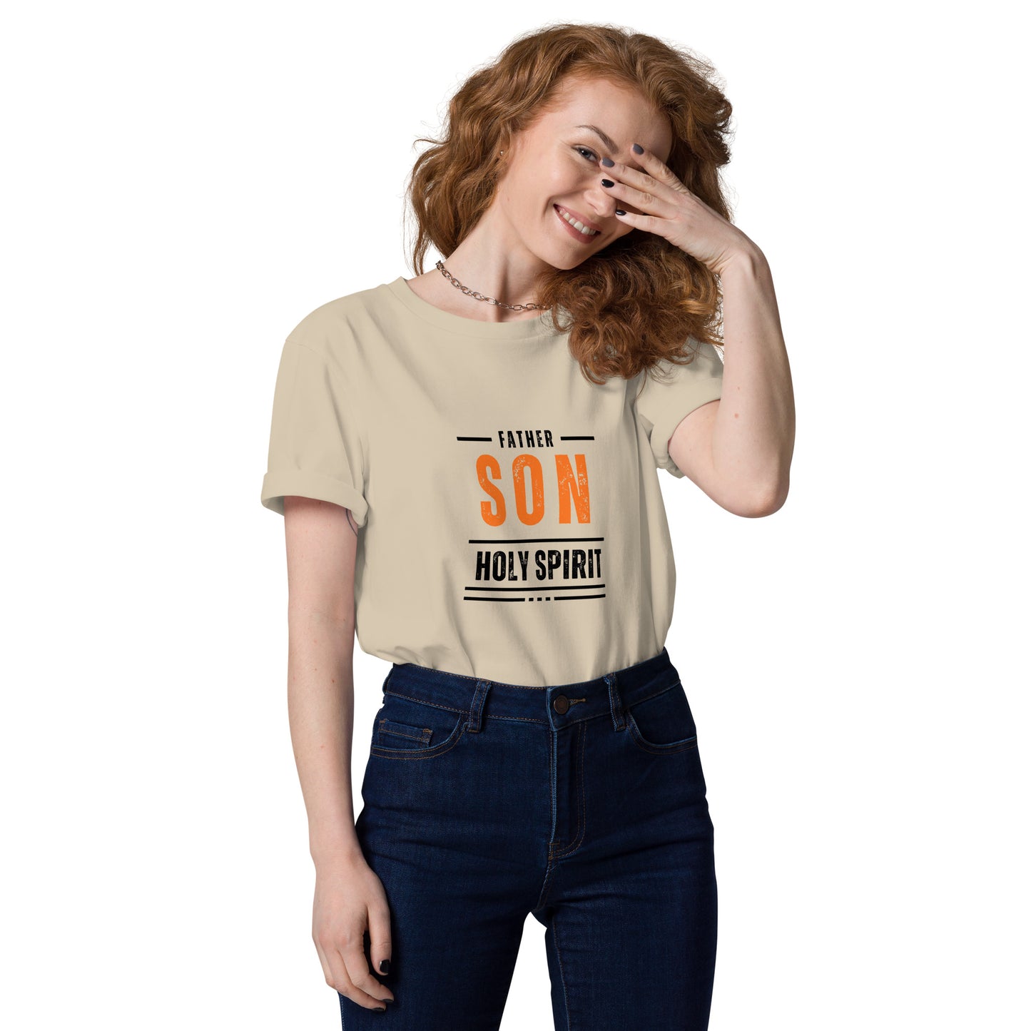 Father, Son, Holy Spirit unisex organic cotton t-shirt