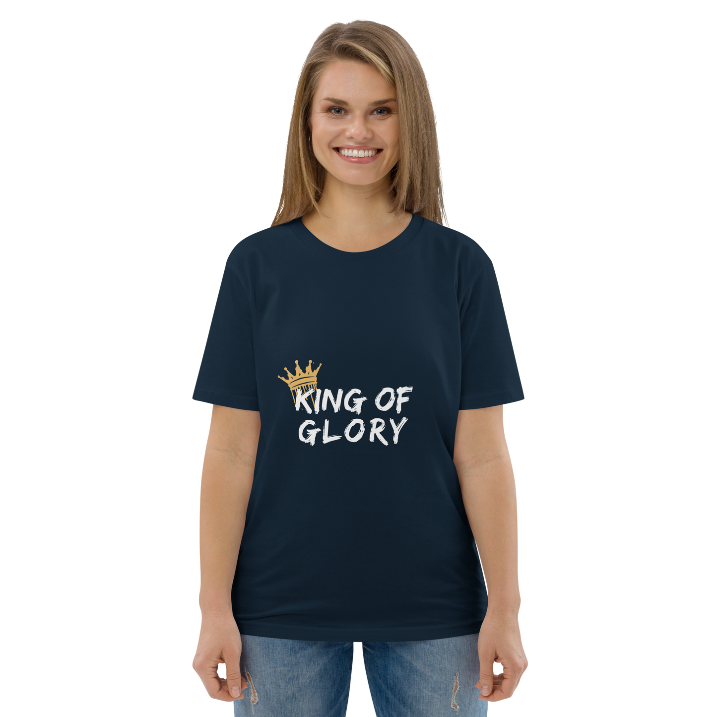 King of Glory unisex organic cotton t-shirt