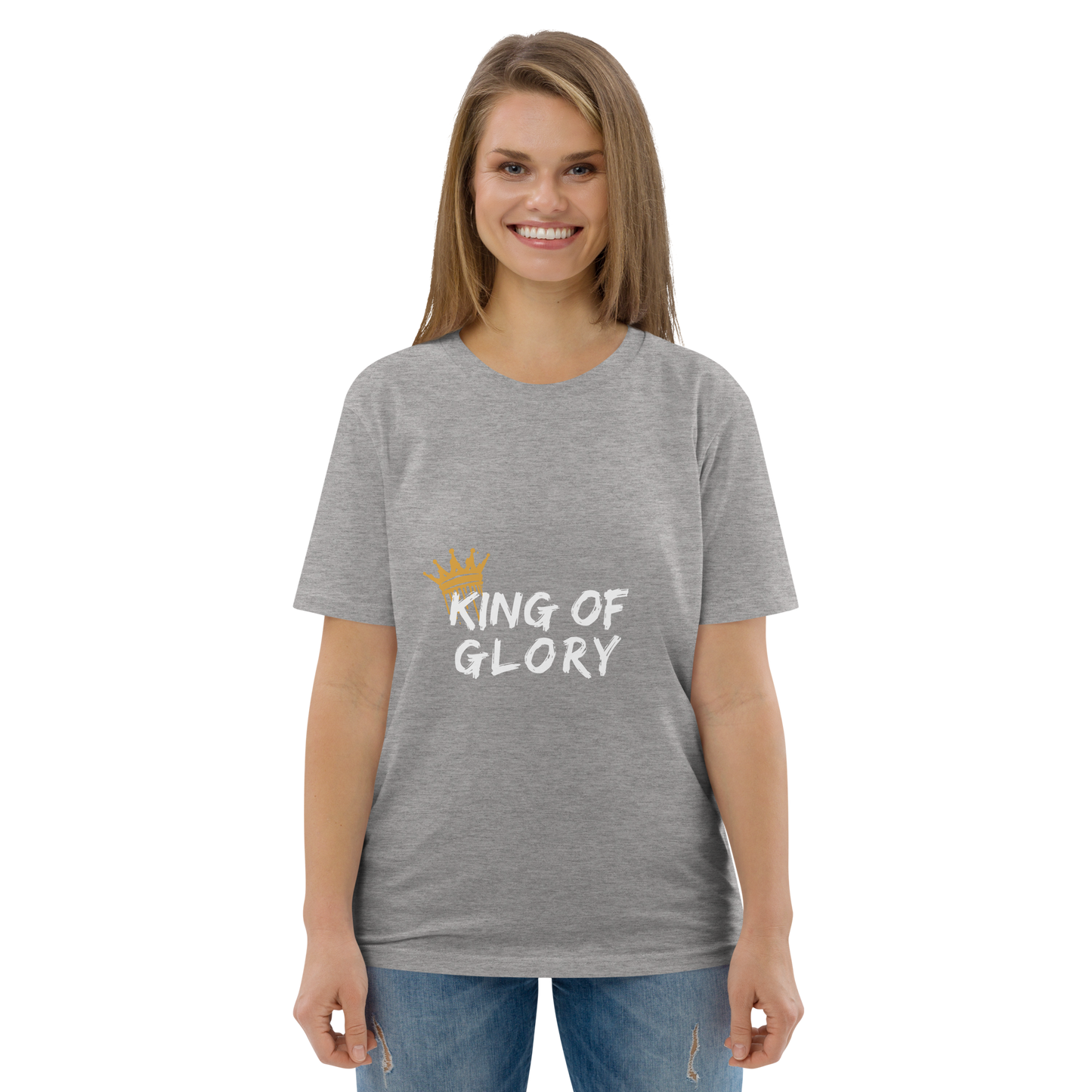 King of Glory unisex organic cotton t-shirt