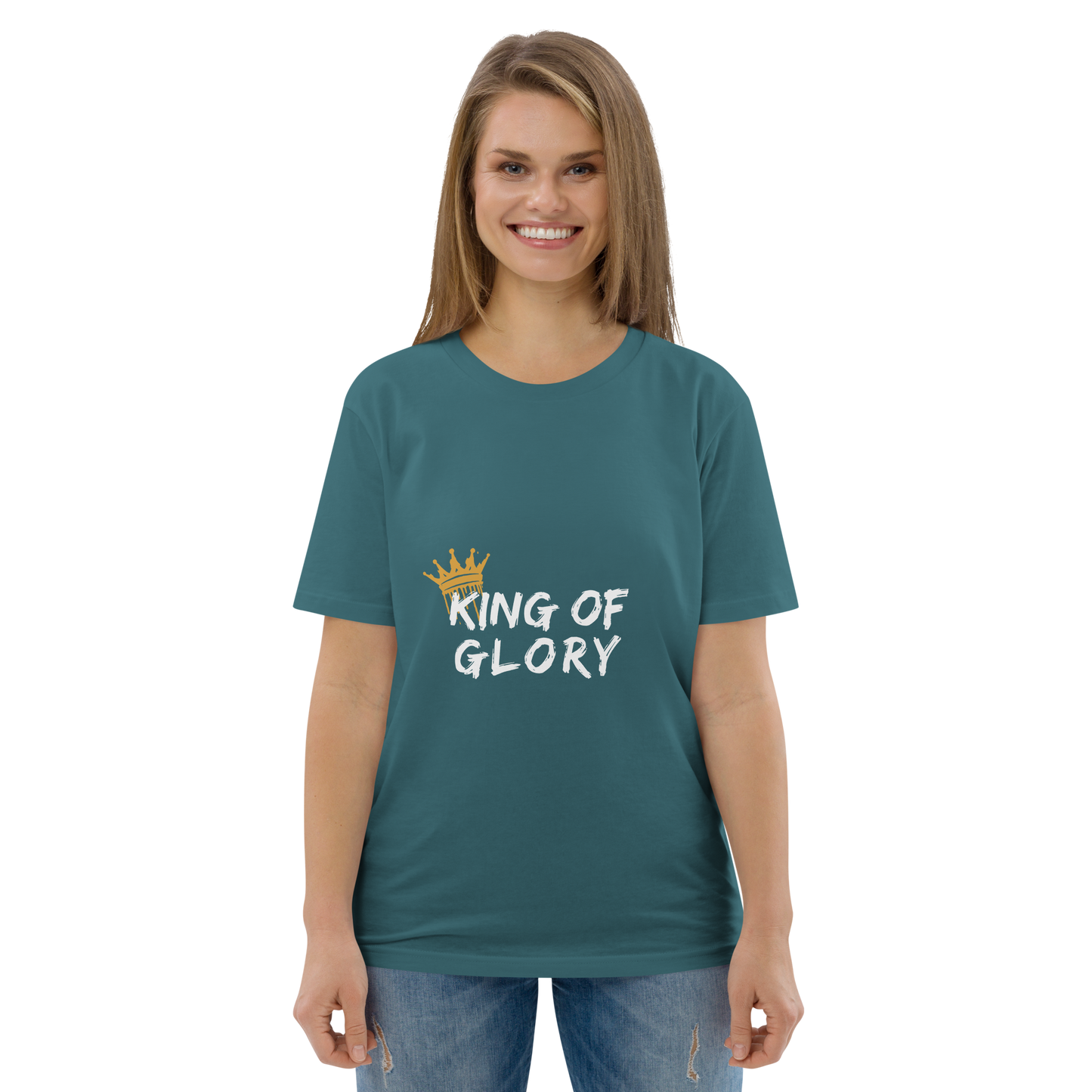 King of Glory unisex organic cotton t-shirt