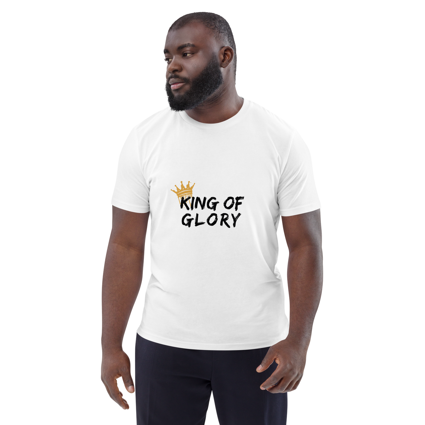 King of Glory unisex organic cotton t-shirt